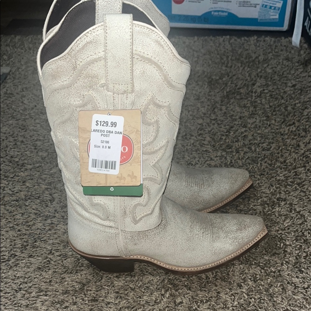 Laredo Light Tan Western Boots